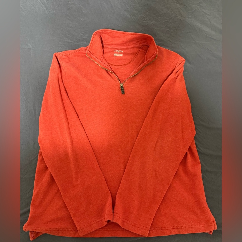 Men's Red Quarter-Zip